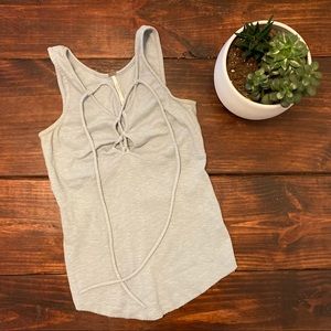 Free People Light Blue Tank Top